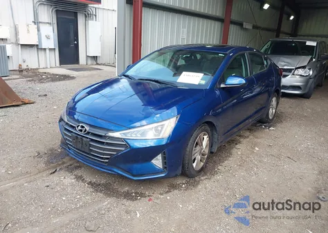 2019 Hyundai Elantra Value Edition from USA, damaged, VIN 5NPD84LF2KH479996